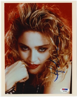 Madonna Signed 8x10 Photo (PSA/DNA)